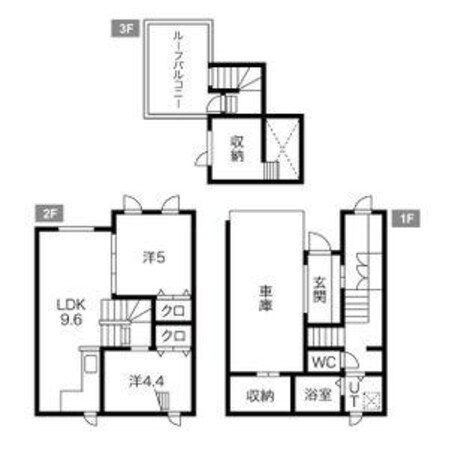 ＤＯＬＥＴＡ山鼻Ｂの物件間取画像